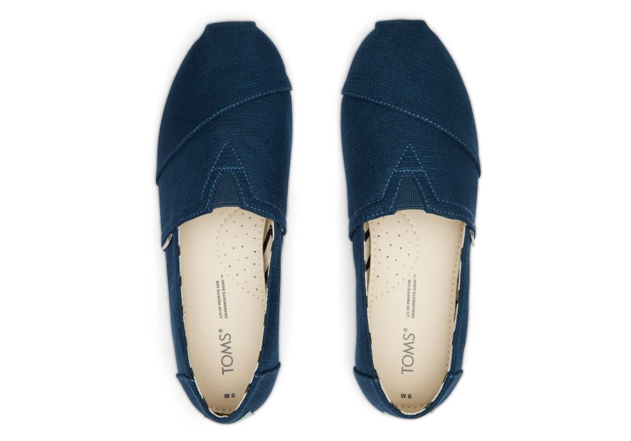 Toms Alpargata Heritage Canvas Majolica Blue