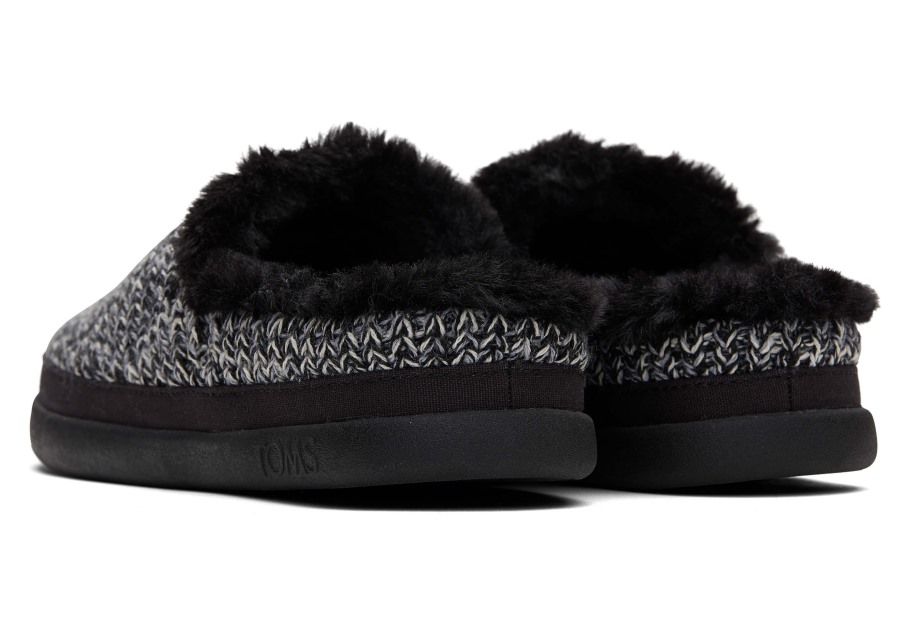 Toms Sage Slipper Black Multi