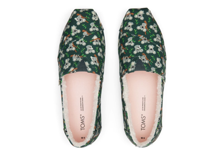 Toms Alpargata Koala Forest Green