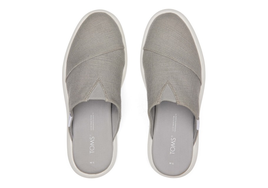 Toms Mallow Mule Drizzle Grey