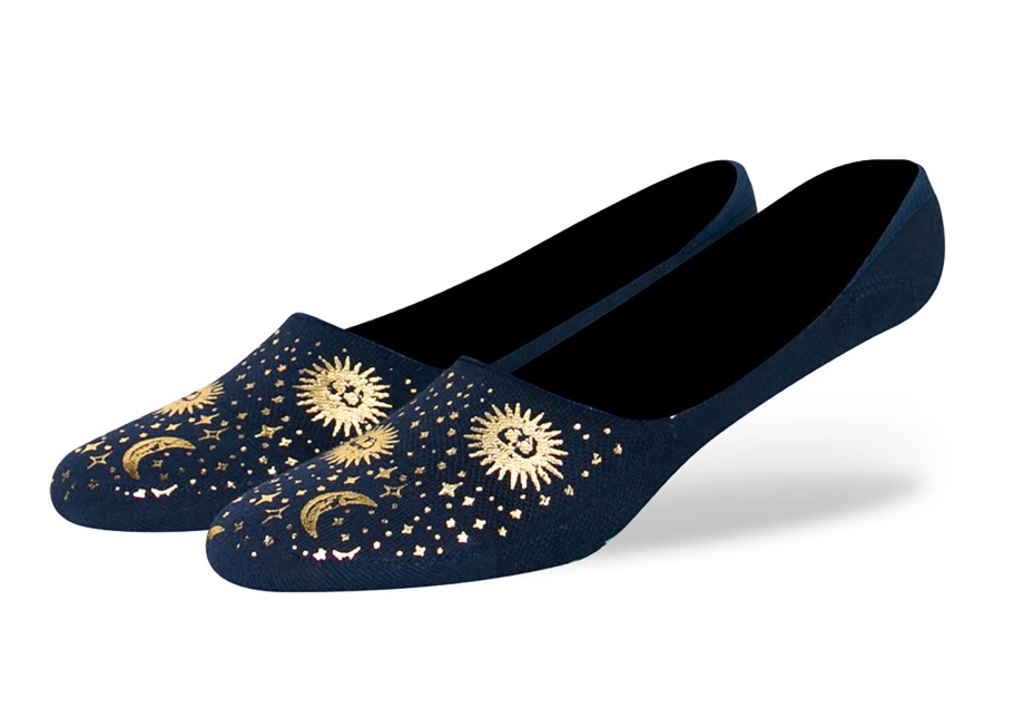 Toms Ultimate No Show Socks Shiny Celestial Celestial