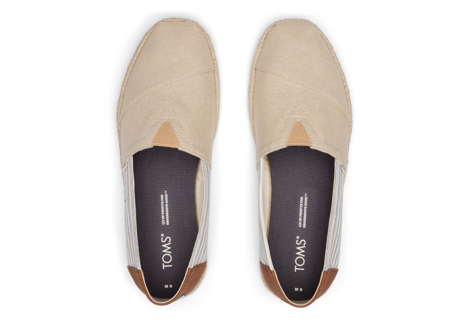 Toms Espadrille Alpargata Beige