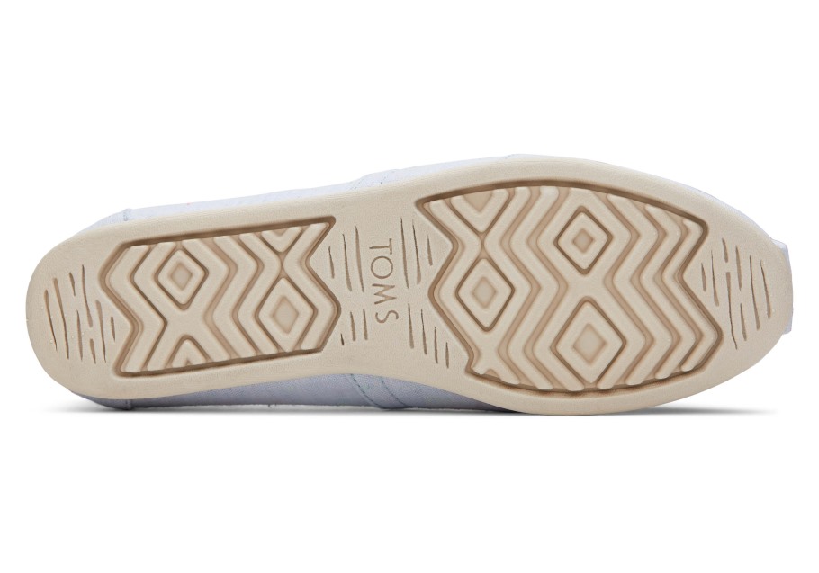 Toms Linen Alpargata Light Blue