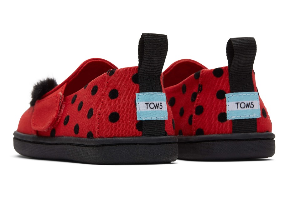 Toms Ladybug Alpargata Red Lava