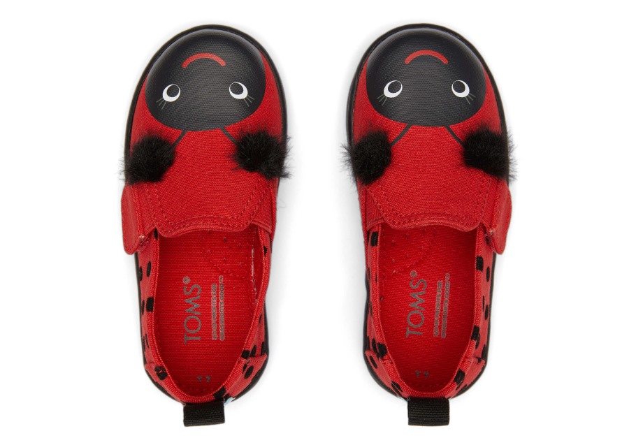 Toms Ladybug Alpargata Red Lava