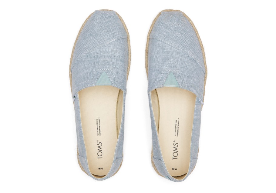 Toms Espadrille Alpargata Cloud Grey