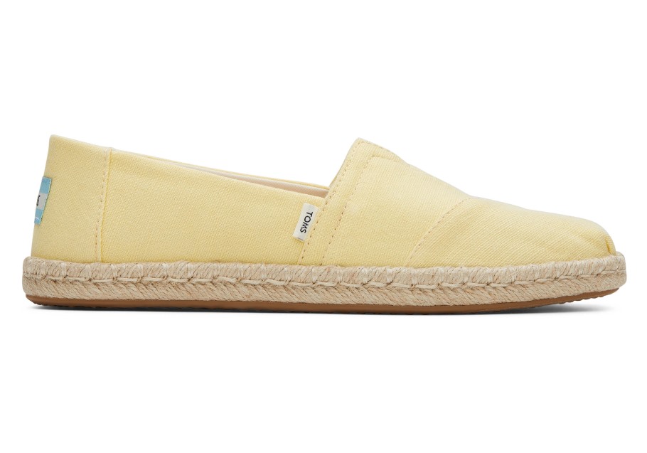 Toms Espadrille Alpargata Yellow