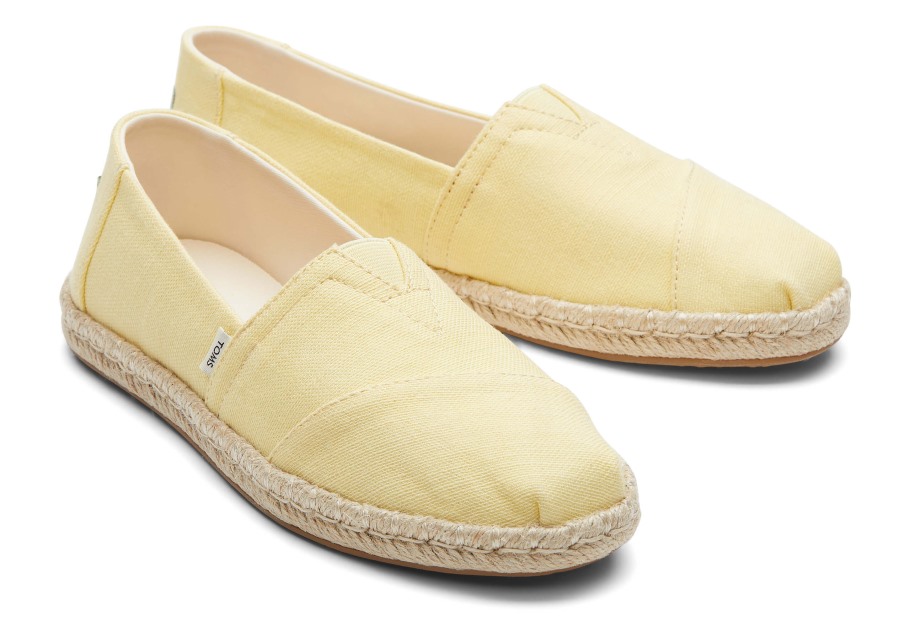 Toms Espadrille Alpargata Yellow