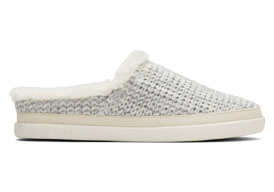 Toms Sage Slipper White
