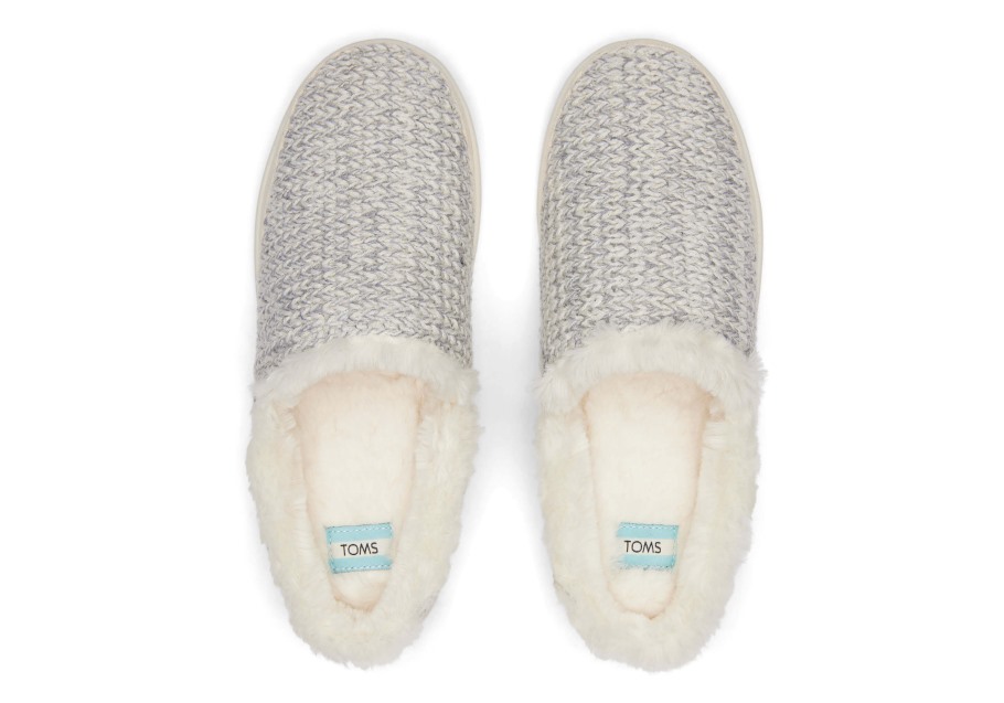 Toms Sage Slipper White