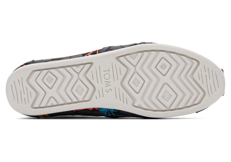 Toms Alpargata Dino Neon Multi Dino