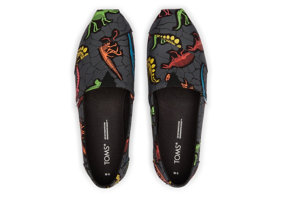 Toms Alpargata Dino Neon Multi Dino