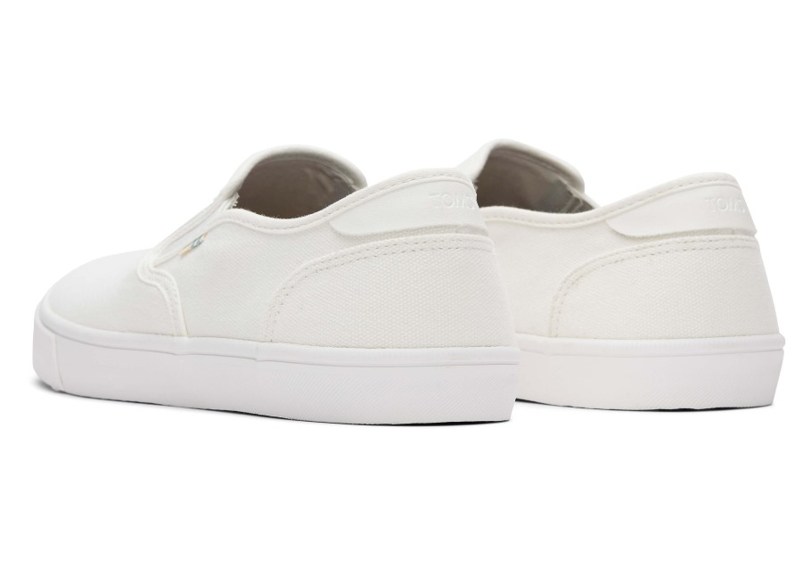 Toms Baja Slip On White