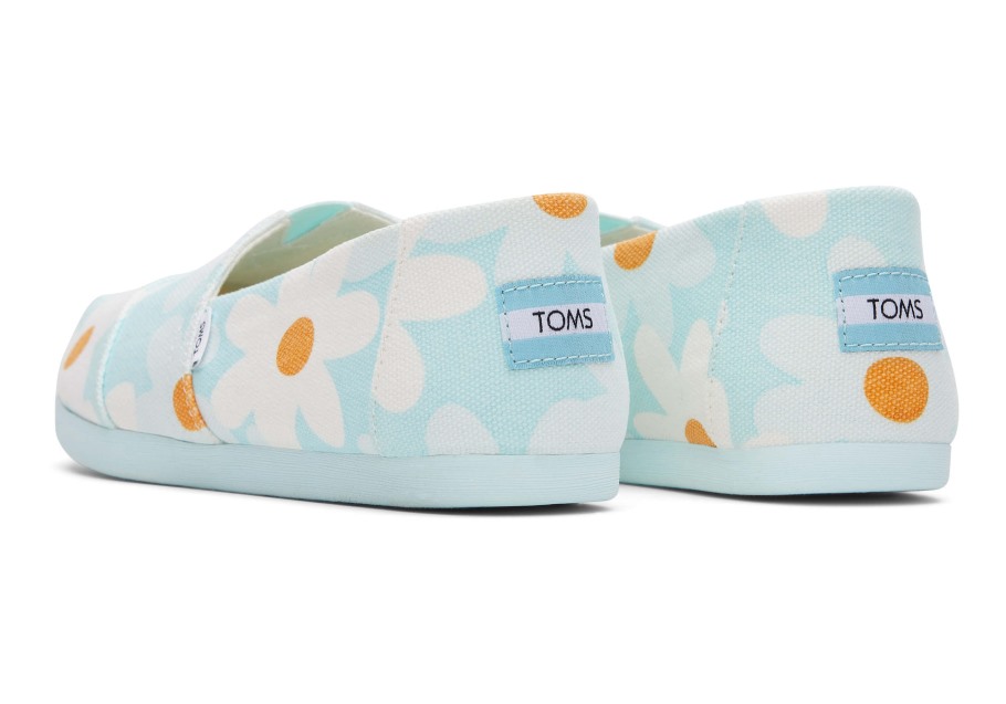 Toms Alpargata Retro Floral Soft Blue
