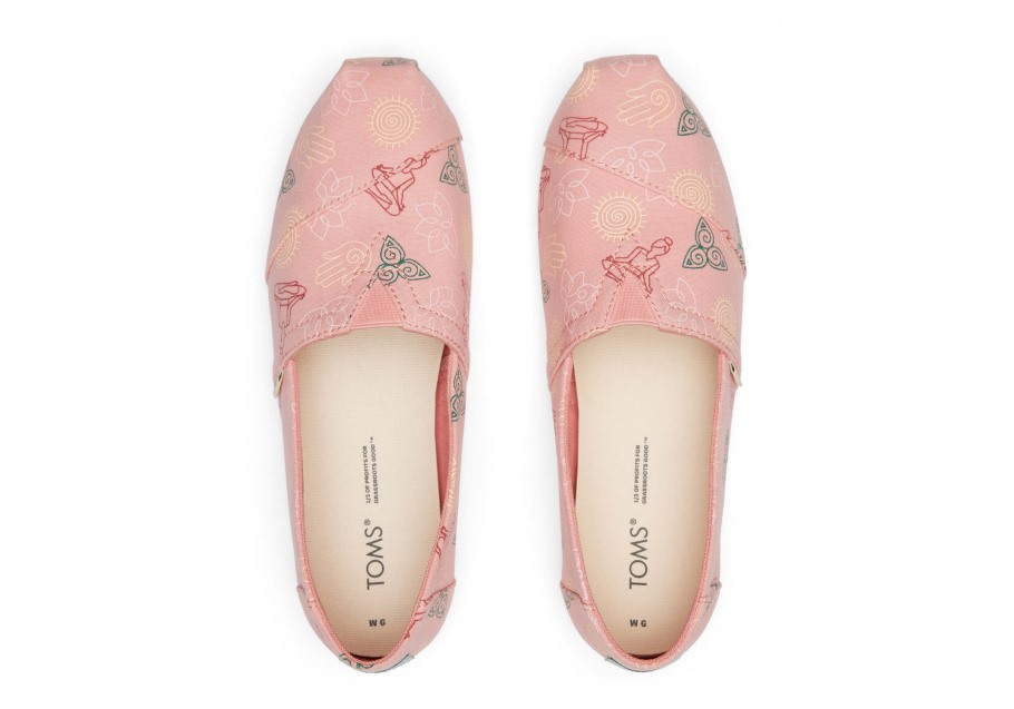 Toms Alpargata Namaste Dusty Rose