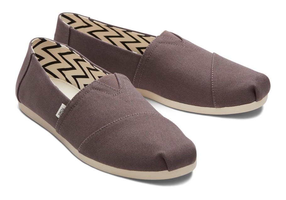 Alpargata Recycled Cotton Canvas Toms Ash
