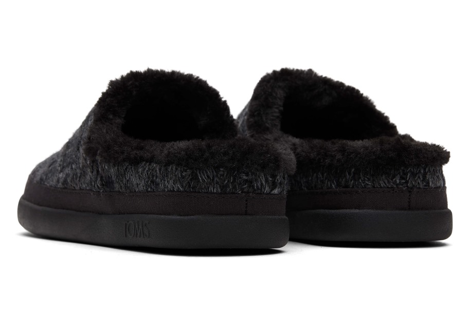 Toms Sage Slipper Black