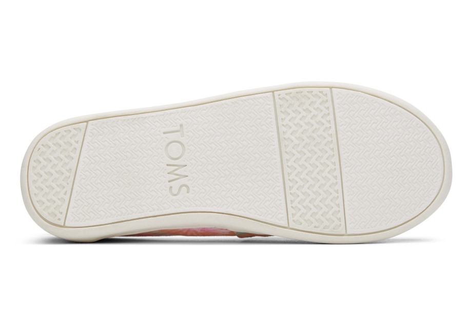 Toms Youth Alpargata Tie Dye Pink Tie Dye