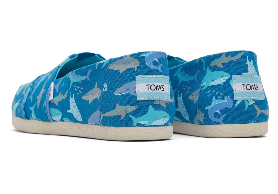 Toms Alpargata Sharks Deep Blue Sharks