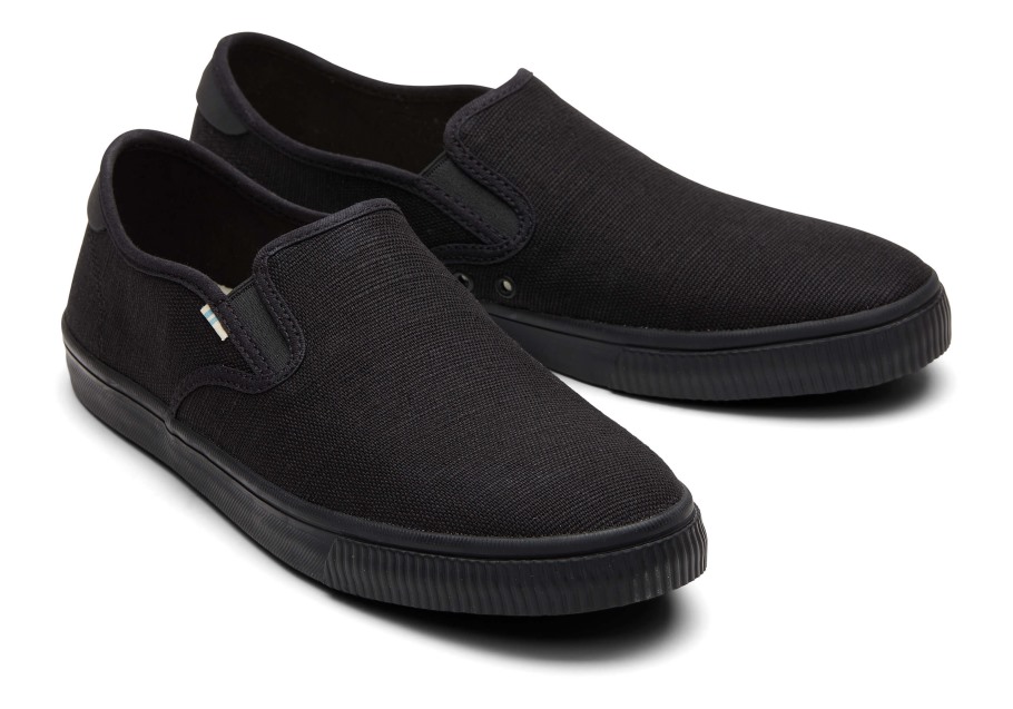 Toms Baja Slip On Black