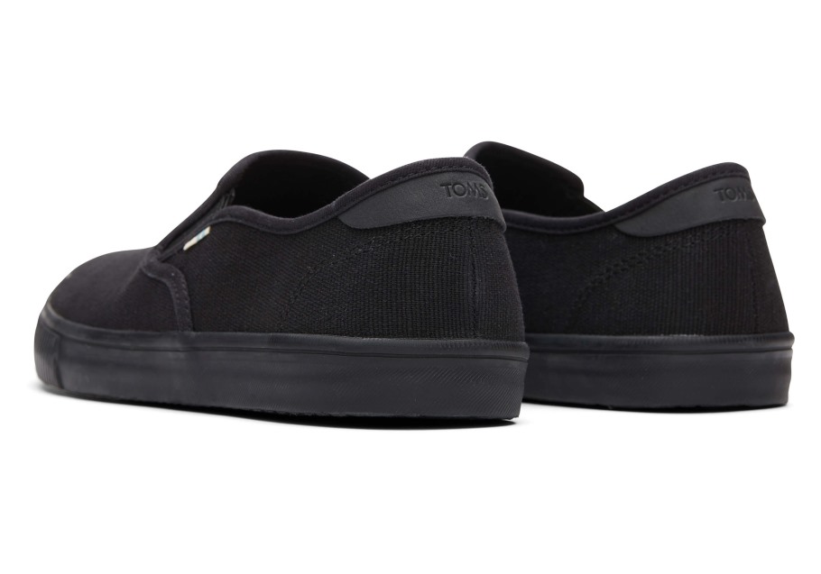 Toms Baja Slip On Black