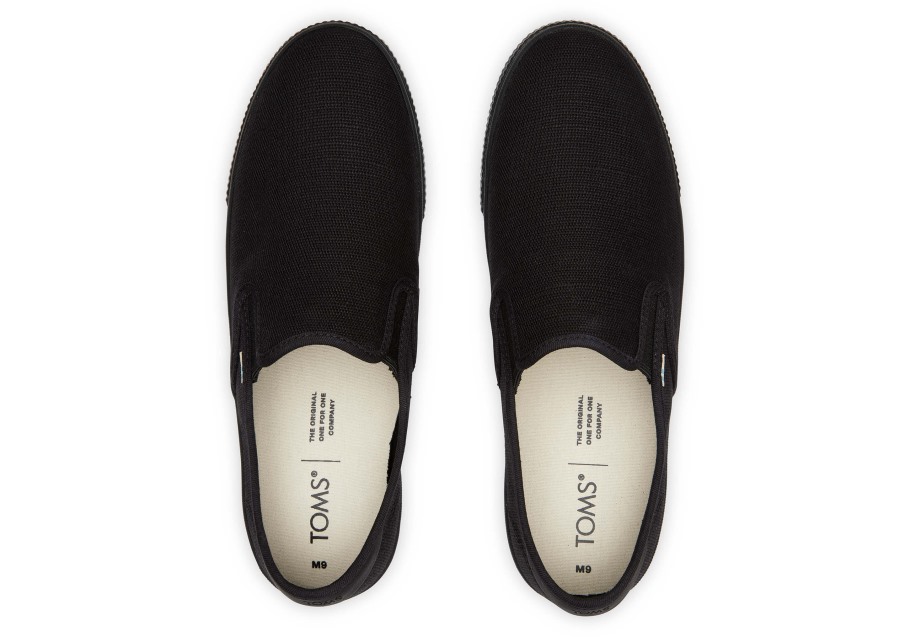 Toms Baja Slip On Black