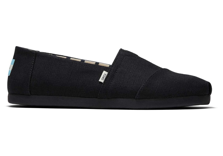 Toms Black On Black Alpargata Black On Black