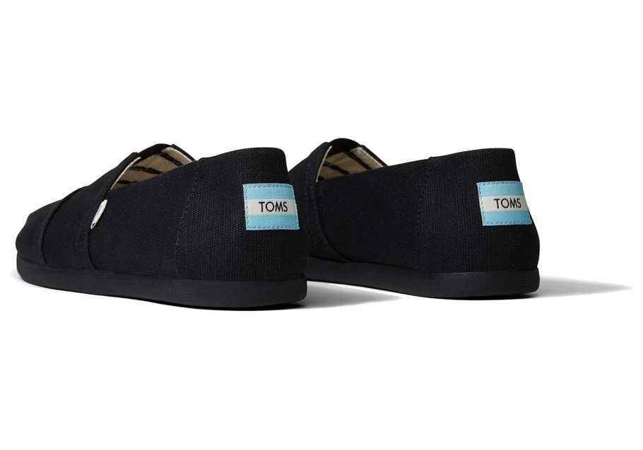 Toms Black On Black Alpargata Black On Black