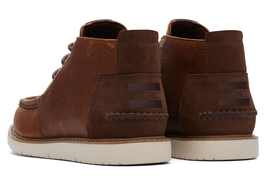 Toms Chukka Boot Water Resistant Peanut Brown