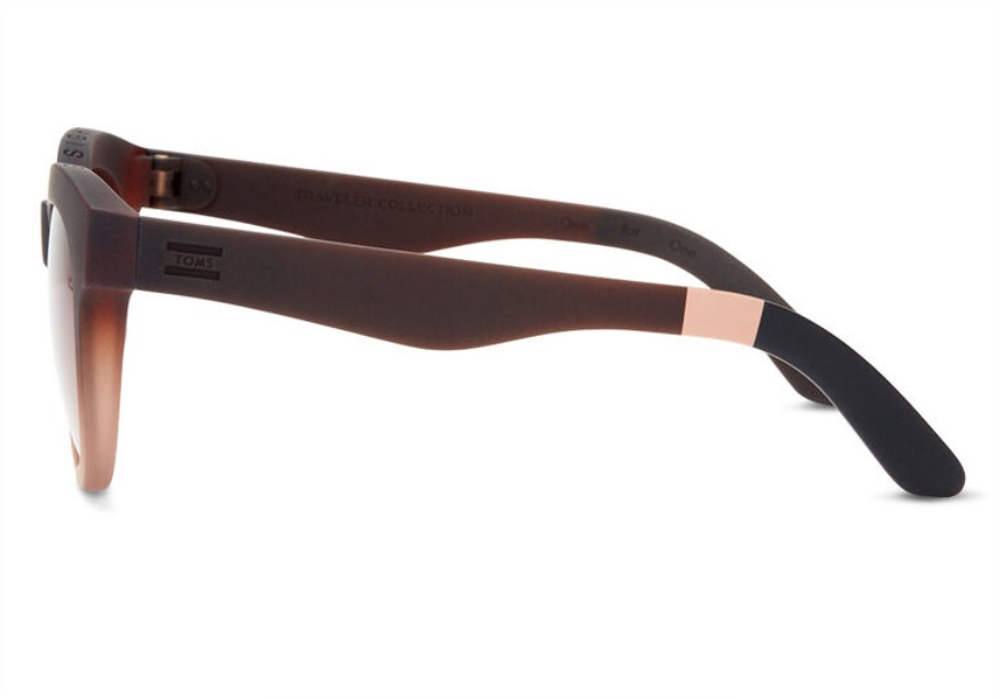 Toms Florentin Matte Ombre-Violet Brown Gradient