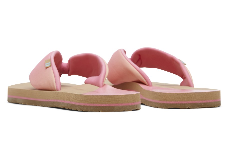 Toms Piper Flip Flop Repreve Pink Ombre
