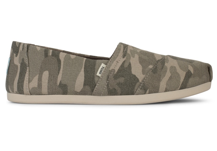 Toms Alpargata Camo Taupe Grey