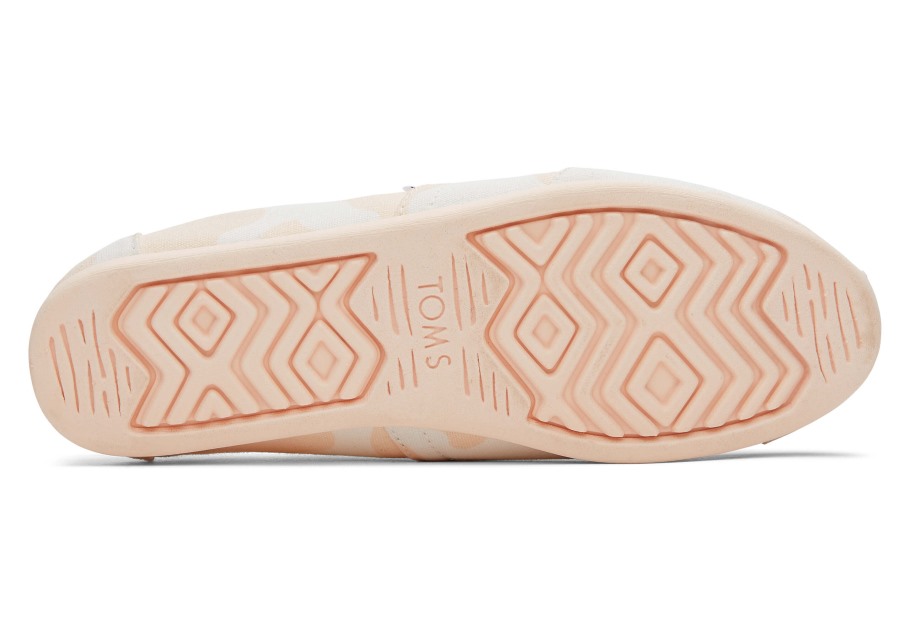 Toms Alpargata Cow Cow Print Light Peach