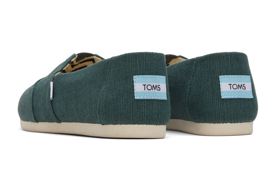 Toms Alpargata Heritage Canvas Dark Green