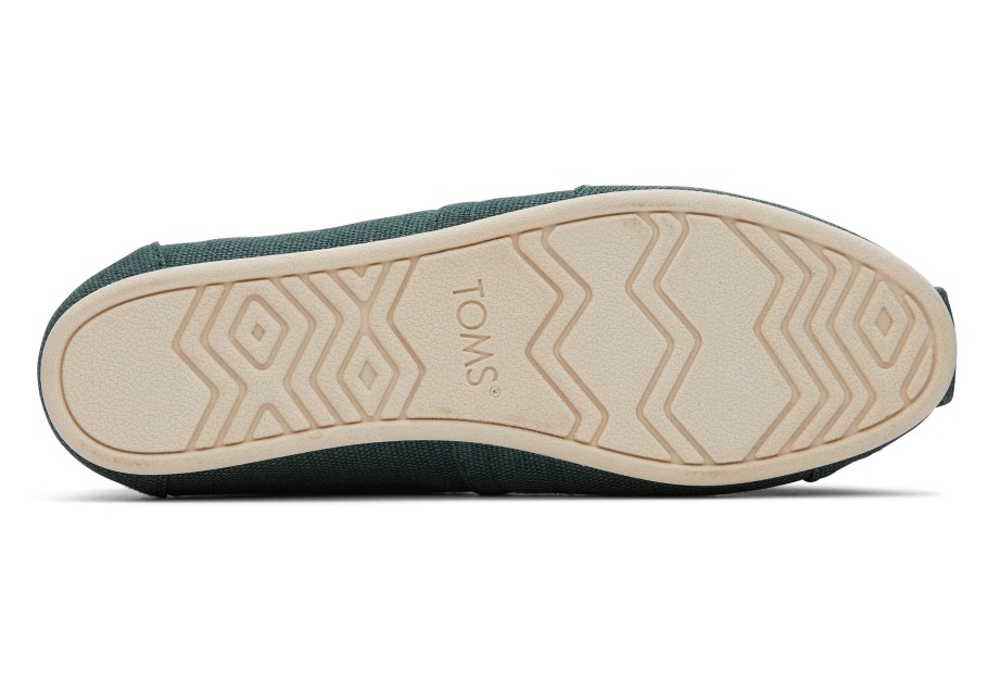 Toms Alpargata Heritage Canvas Dark Green