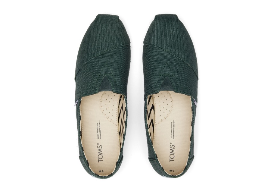 Toms Alpargata Heritage Canvas Dark Green