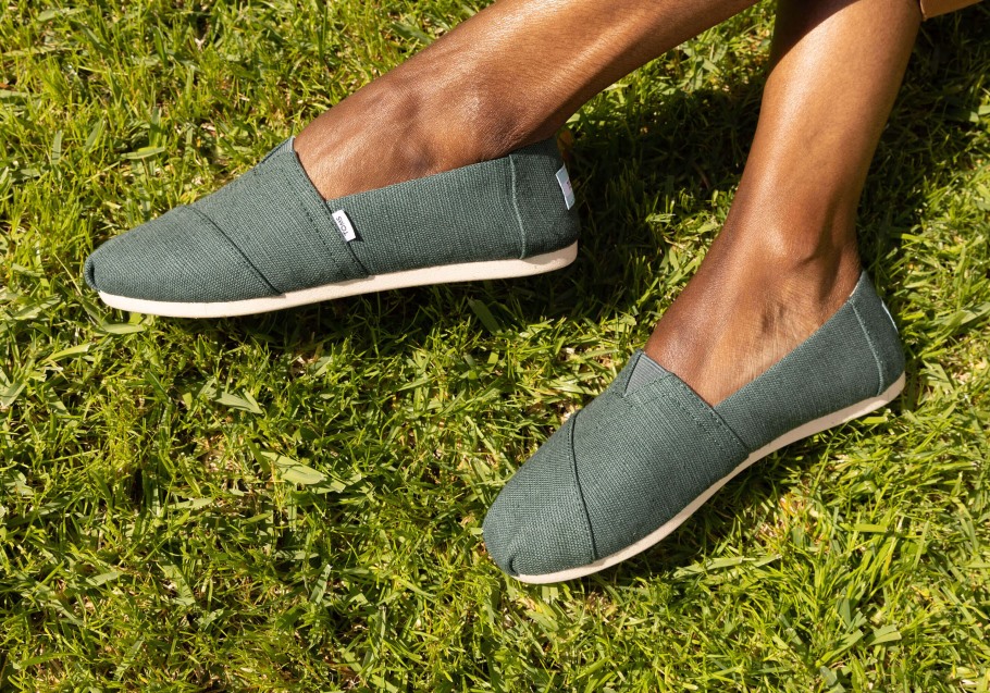 Toms Alpargata Heritage Canvas Dark Green