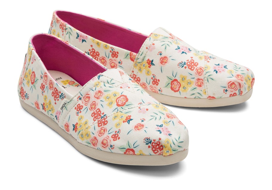 Toms Alpargata Paper Source Floral