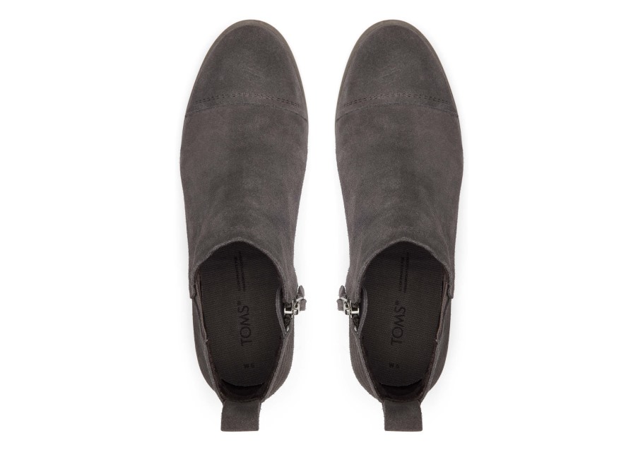 Toms Reese Bootie Cement Grey
