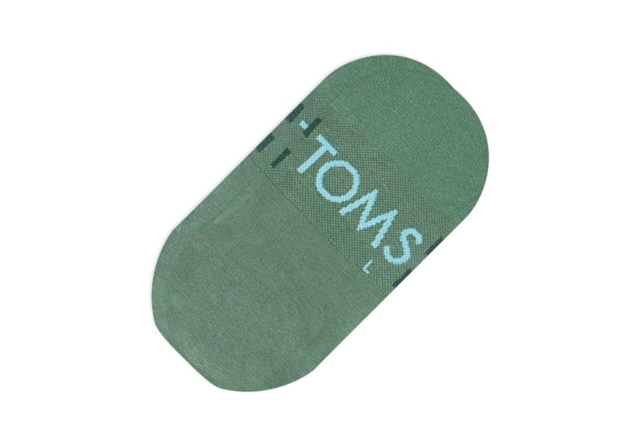 Toms Ultimate No Show Socks Green Green
