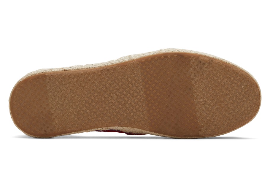 Toms Espadrille Alpargata Pink Multi