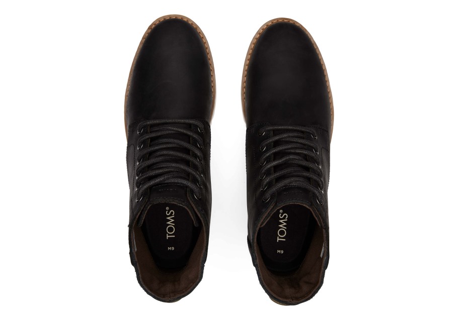 Toms Hillside Boot Water Resistant Black