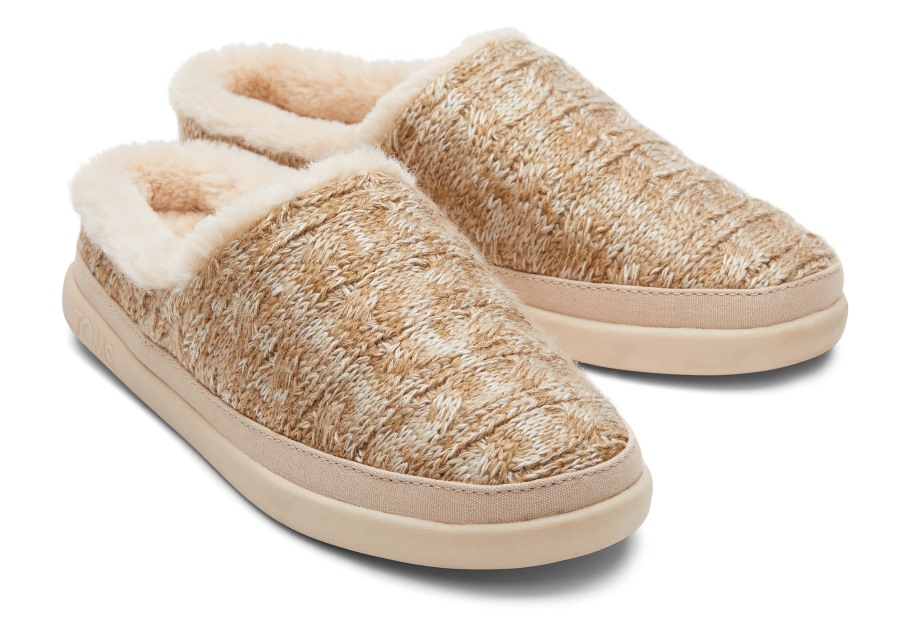 Toms Sage Slipper Sahara Brown