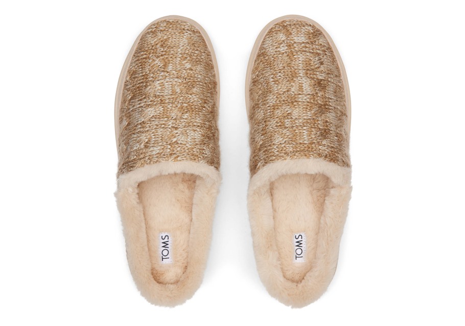 Toms Sage Slipper Sahara Brown