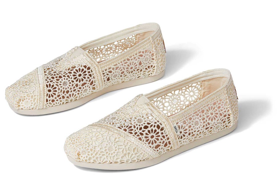 Toms Alpargata Moroccan Crochet Natural