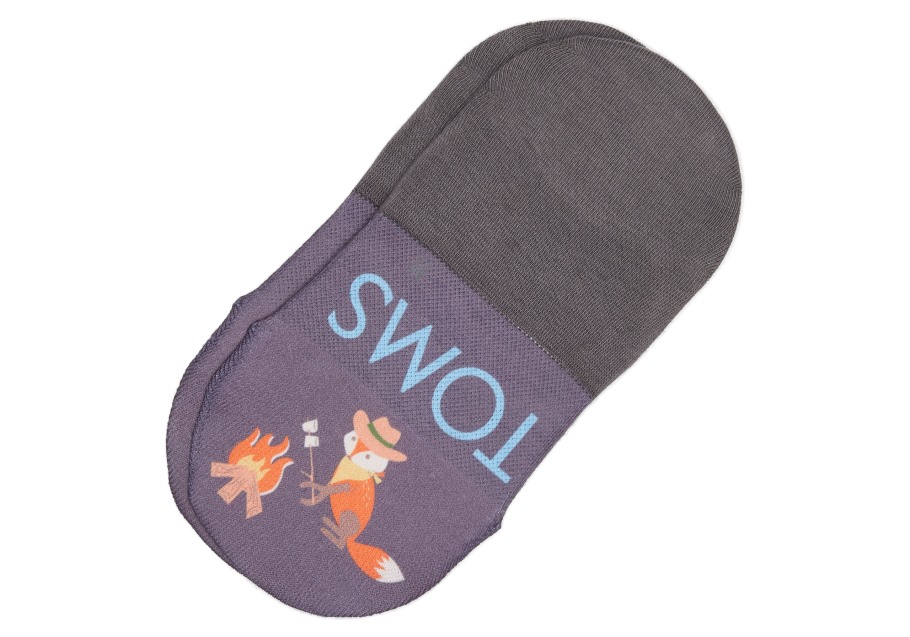 Toms Ultimate No Show Socks Western Foxes Western Foxes