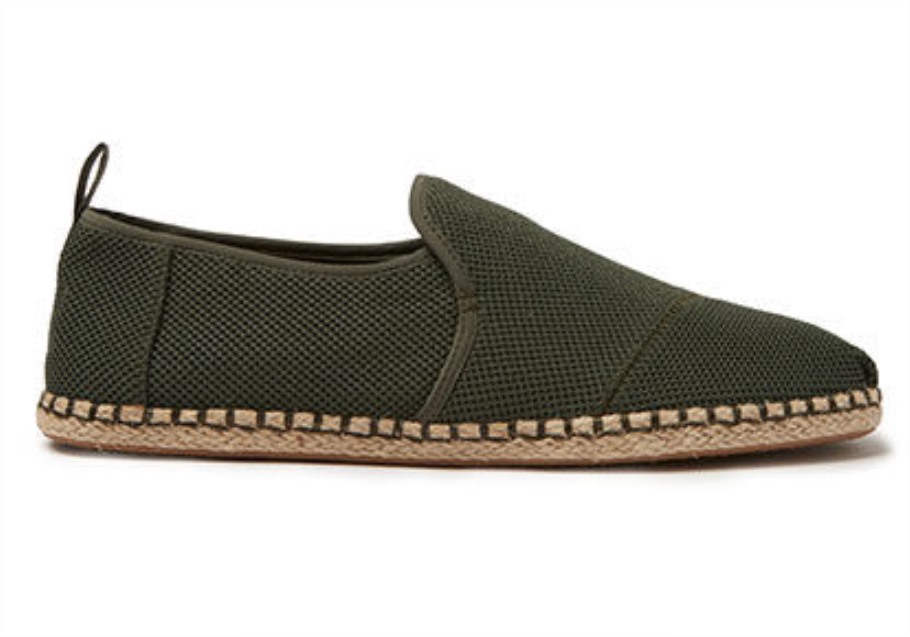 Toms Espadrille Alpargata Repreve Green