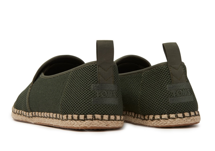 Toms Espadrille Alpargata Repreve Green