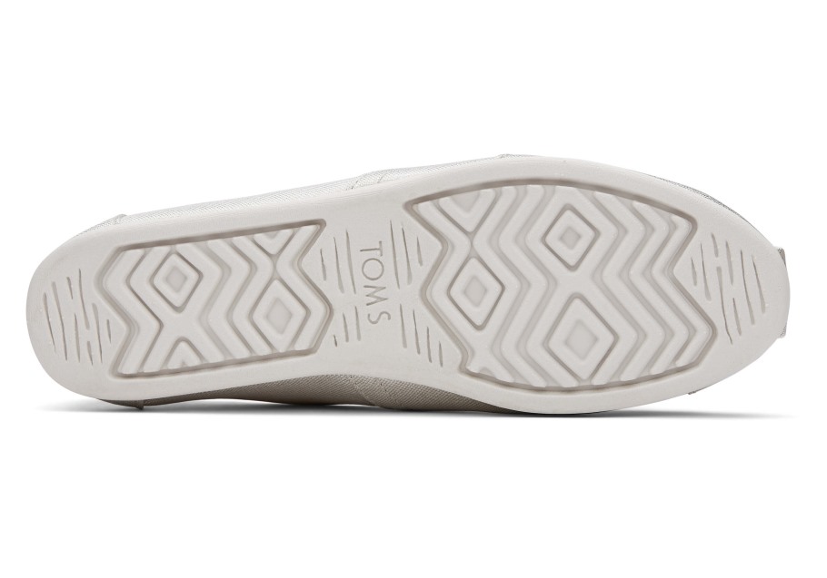 Toms Alpargata Glimmer Silver