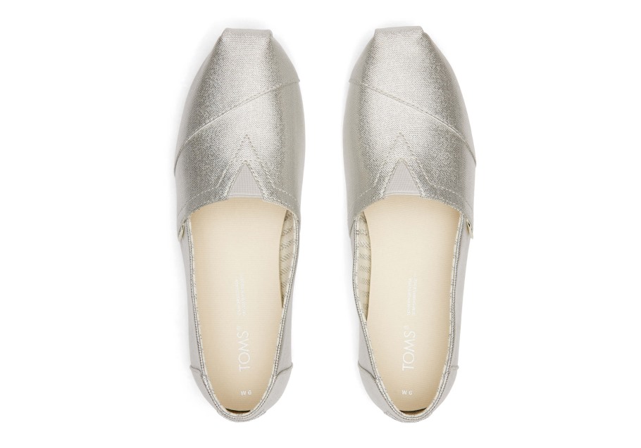 Toms Alpargata Glimmer Silver
